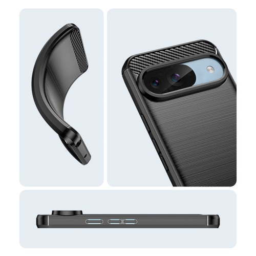 Étui en métal brossé marine PANDACO pour Pixel 9 de Google