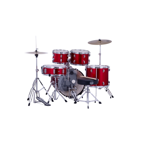 Mapex Comet 5-Piece Drum Kit with Cymbals and Hardware - Infra Red