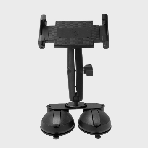 Quick Lock Dual Suction Cup iPad & Tablet Holder