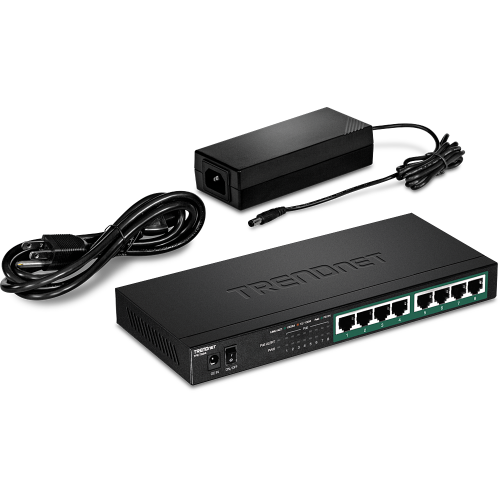 TRENDnet 8-Port Gigabit PoE+ Switch -