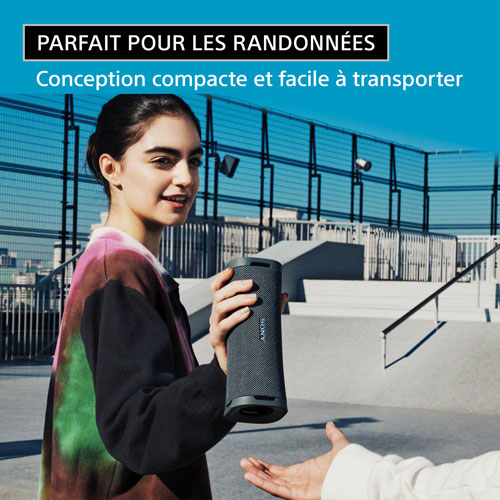 Haut-parleur sans fil Bluetooth étanche ULT FIELD 1 de Sony - Noir