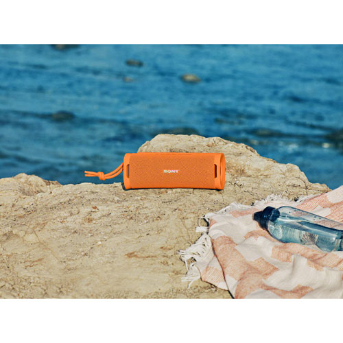 Haut-parleur sans fil Bluetooth étanche ULT FIELD 1 de Sony - Orange