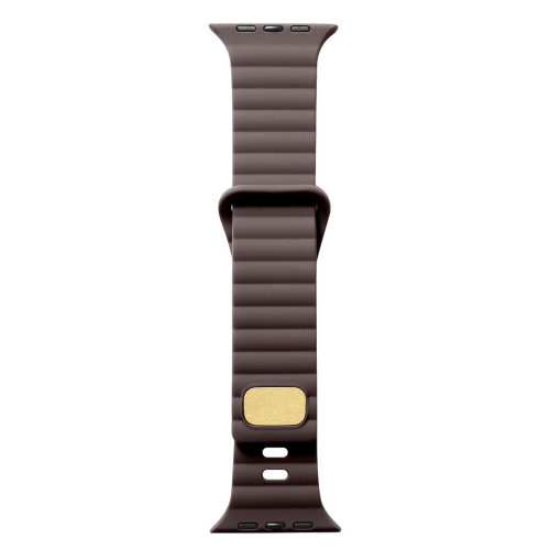 WORRYFREE GADGETS Wfg Silicone Band for Apple Watch - 38/40/41MM - Brown