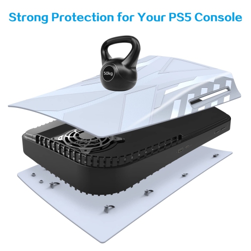 PS5 plaques d'accessoires pour PS5, PS5 plaques de couverture panneaux rigides Witch pour console PS5, façade de rechange pour PlayStation 5 édition