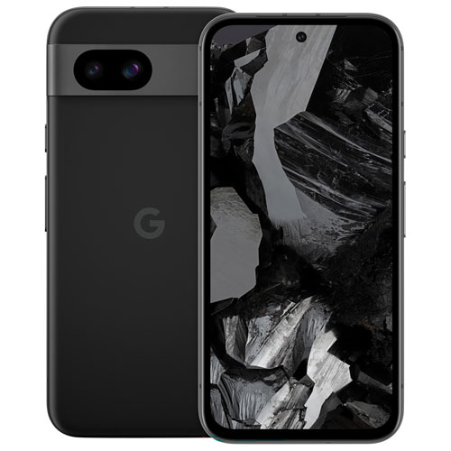 Pixel 8a de 256 Go de Google offert par Freedom Mobile - Noir volcanique - Paiement Balance mensuel