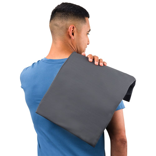 Coussin chauffant en vinyle à infrarouge lointain Pro Express de PureRelief - Gris