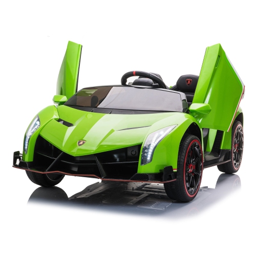 2024 Lamborghini Veneno 24V Ride On Cars 4x4 Upgraded Leather Seats Rubber Tires with Remote Control