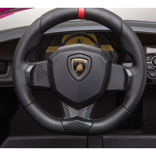 2024 Lamborghini Veneno 24V Ride On Cars 4x4 Upgraded Leather Seats Rubber Tires with Remote Control