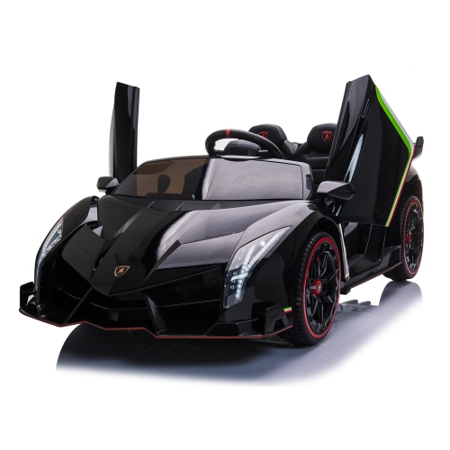 2024 Lamborghini Veneno 24V Ride On Cars 4x4 Upgraded Leather Seats Rubber Tires with Remote Control