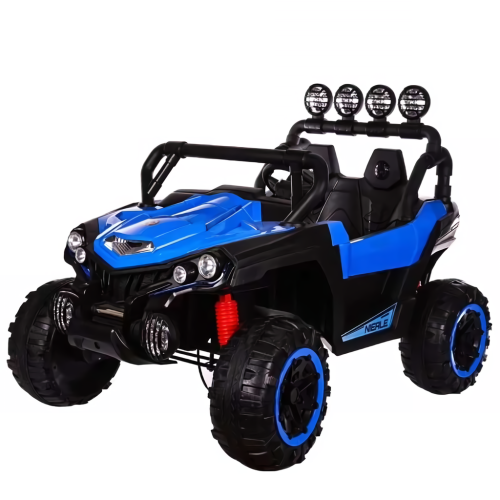 Super Shock 24V UTV 4x4 Kids Ride-On 2-Seater Car, Upgraded Rubber Tires, Leather Seats With Remote Control