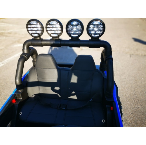 Super Shock 24V UTV 4x4 Kids Ride-On 2-Seater Car, Upgraded Rubber Tires, Leather Seats With Remote Control