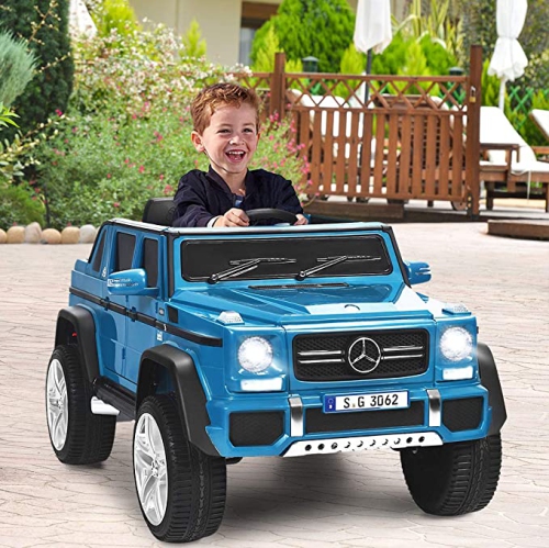 2024 Licensed 12V Mercedes Maybach G650s 4WD Ride On 1 Seater Truck RC