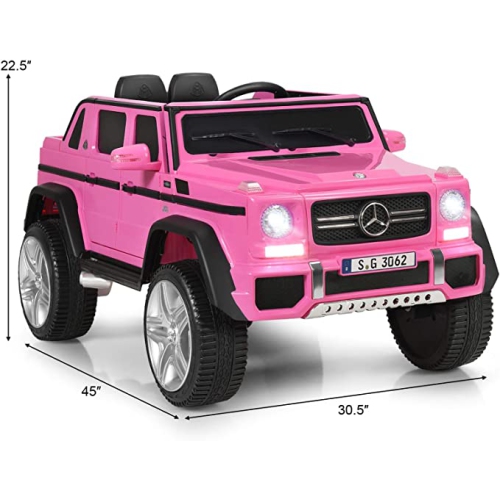 2024 Licensed 12V Mercedes Maybach G650s 4WD Ride On 1 Seater Truck RC