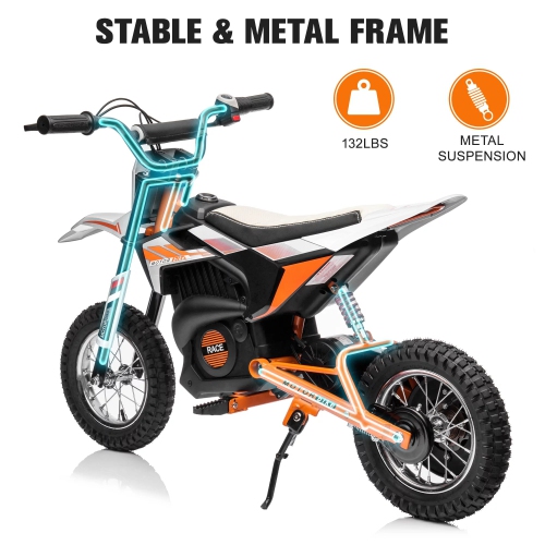 24V Kids Dirt Bike Powerful Off Road Edition 250W Silent Motor