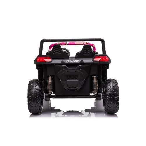 XXL Dune Buggy 24V 2-Seater Kids Ride-On Car 4x4 With Remote Control Adjustable Seat Rubber Tires