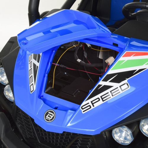 2024 Spade Dune Buggy 24V Battery & 4x4 Leather Seat & Rubber Tires Bluetooth Speaker - 3 Colors