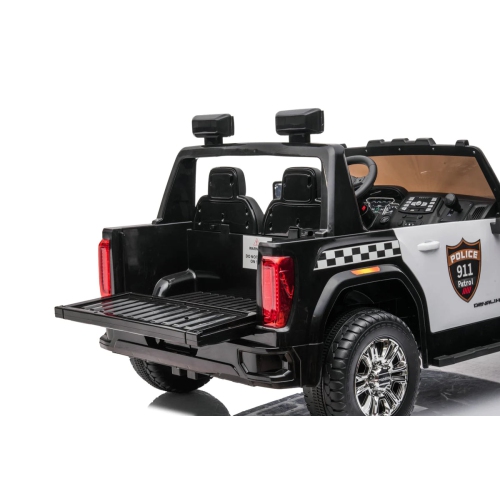 2024 24V GMC Sierra Denali 2 Seater Kids Ride On Police Truck