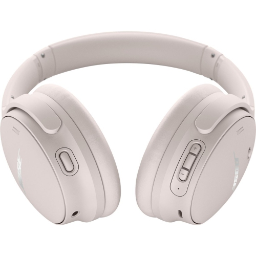 Casque d'écoute sans fil à suppression du bruit QuietComfort de Bose avec écouteurs Bluetooth offrant jusqu'à 24 heures d'autonomie, fumée blanche