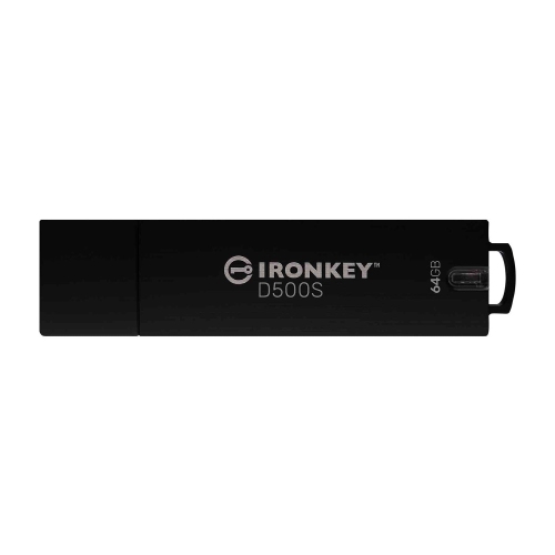 IronKey D500S 64GB USB 3.2 Type A Flash Drive IKD500S64GB