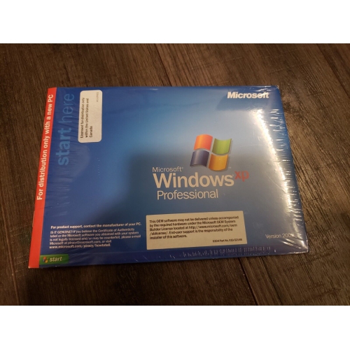 MICROSOFT  Windows Xp Professional