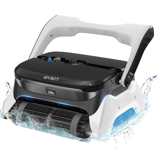 WYBOT  (2024 New) Osprey 1000 Cordless Robotic Pool Cleaner, 120 Mins Runtime, Wall Climbing Inground Pool Vacuum \w Triple-Motor, Quadruple Brush