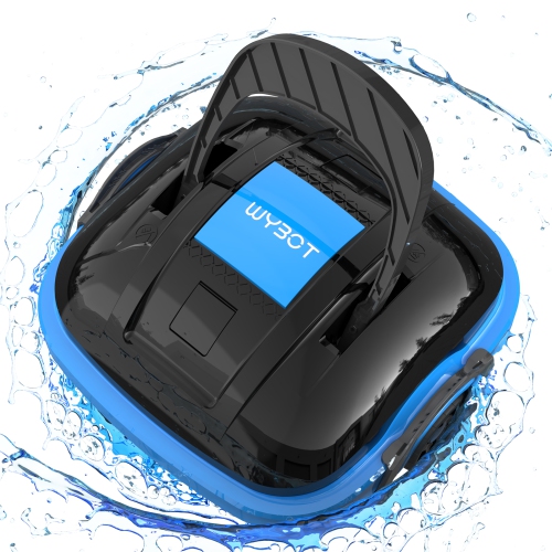 WYBOT  Osprey 200 Cordless Robotic Pool Cleaner for Above/ In-Ground All Pool Shapes, 180Μm Fine Filter，powerful Suction, Dual-Motor, Automatic