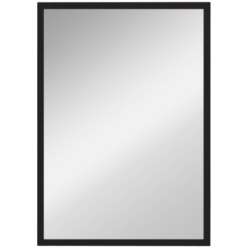 HOMCOM  " 22"" X 30"" Wall Mirror, Rectangular Bathroom Mirror for Living Room, Bedroom, Entryway, Home Decor, Hangs Horizontally And Vertically