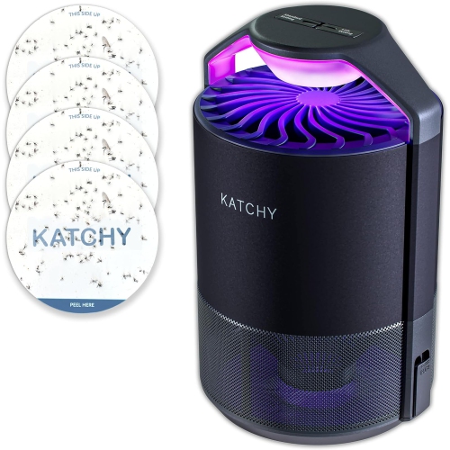 Katchy Indoor Insect Trap - Catcher & Killer for Mosquitos, Gnats, Moths, Fruit Flies