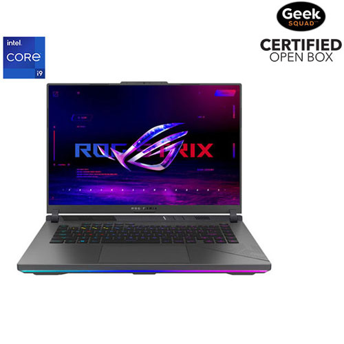 Boîte ouverte - Portable de jeu ROG Strix G16 de 16 po d'ASUS