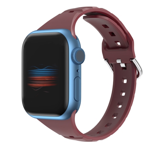 Bracelet mince en silicone pour Apple Watch - 38&nbsp;mm/40&nbsp;mm/41&nbsp;mm - Lavande