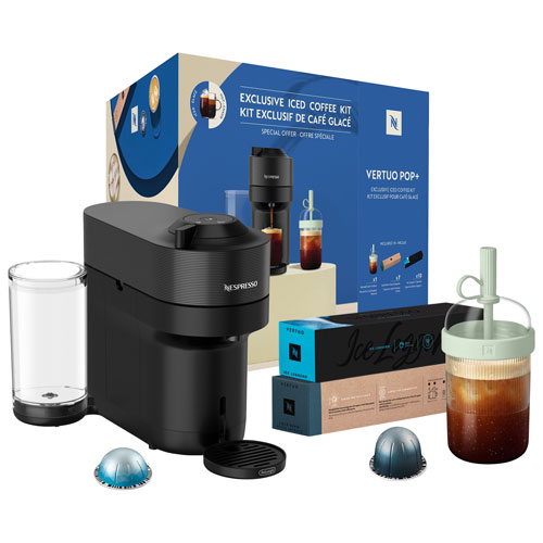 Nespresso Vertuo Pop+ Value Pack - Black