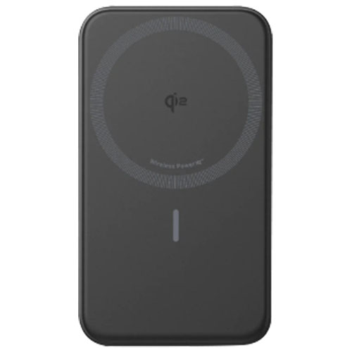 Anker Qi2 MagGo 6600 mAh USB-C Folding Power Bank - Black