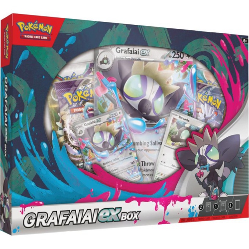 Jeu de cartes à collectionner Pokémon USA : Grafaiai ex Box