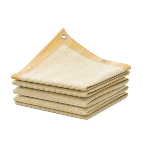 MEKKAPRO Ultimate Protection Sunshade - UV Blocking Shade Sail for Outdoor Patio, Garden, Balcony - 6x10 Ft Size, Includes Installation String