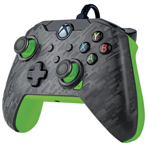 Image 4 of 7.. PDP Wired Controller for Xbox Series X|S / Xbox One / PC - Neon Carbon