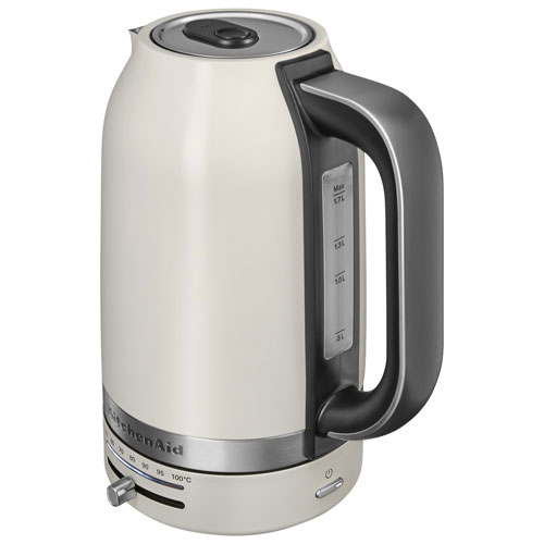 Bouilloire électrique programmable de KitchenAid - 1,7 l - Blanc porcelaine