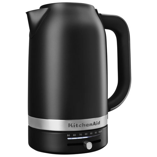 KitchenAid Programmable Electric Kettle - 1.7L - Matte Black