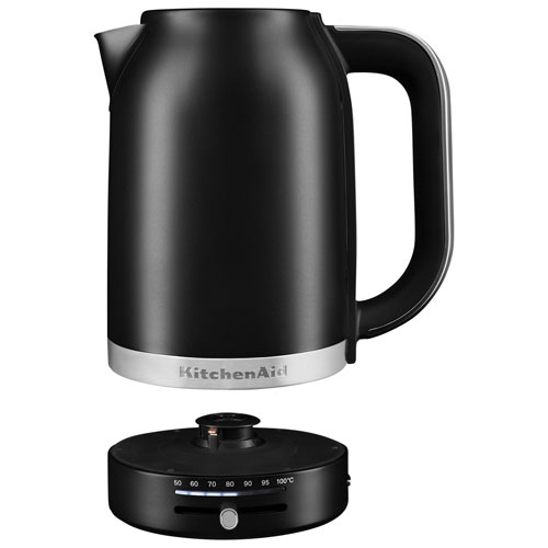 KitchenAid Programmable Electric Kettle - 1.7L - Matte Black