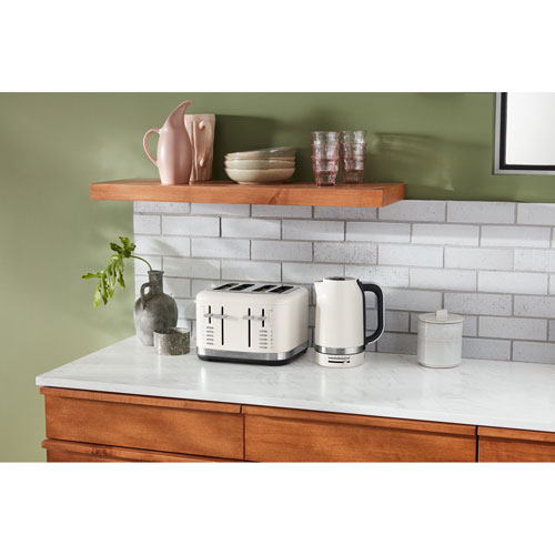 Grille-pain de KitchenAid - 4 tranches - Blanc porcelaine