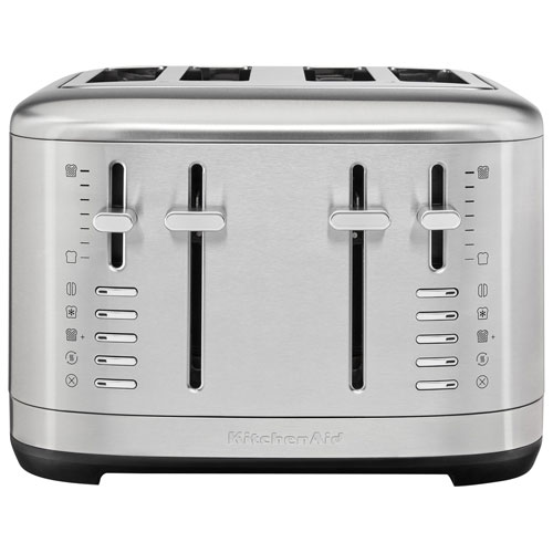 Grille-pain de KitchenAid - 4 tranches - Acier inoxydable - Exclusivité Best Buy