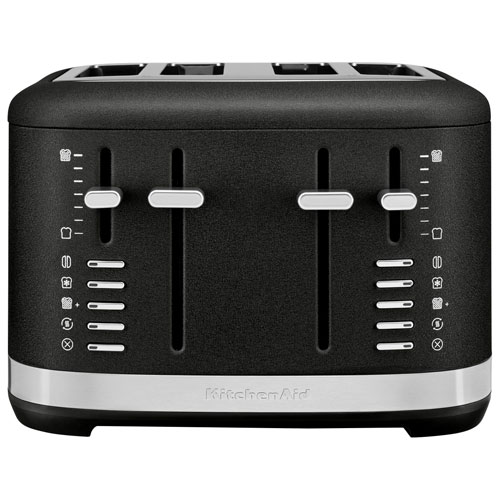 Grille-pain de KitchenAid - 4 tranches - Noir fonte