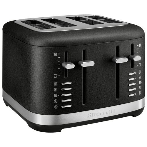KitchenAid Toaster - 4-Slice - Cast Iron Black