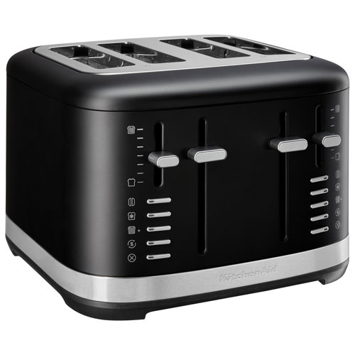 Grille-pain de KitchenAid - 4 tranches - Noir mat