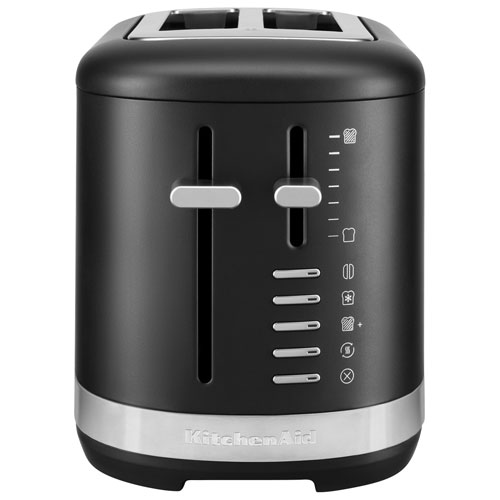 Grille-pain de KitchenAid - 2 tranches - Noir mat