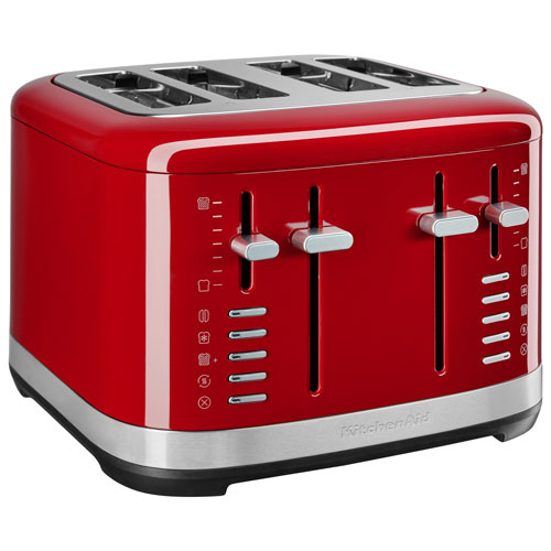 Grille-pain de KitchenAid - 4 tranches - Rouge empire