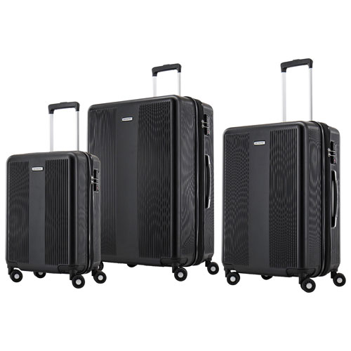 Ensemble de 3 valises rigides extensibles Discover NXT de Samsonite - Noir