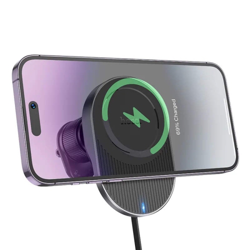 15W Magnetic Magsafe Wireless Charger Car Cell Phone Holder Air Vent Outlet Mount for iPhone Samsung Smartphones