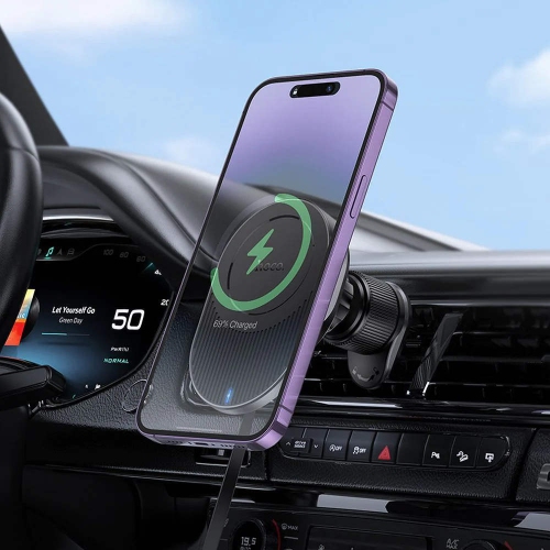 15W Magnetic Magsafe Wireless Charger Car Cell Phone Holder Air Vent Outlet Mount for iPhone Samsung Smartphones