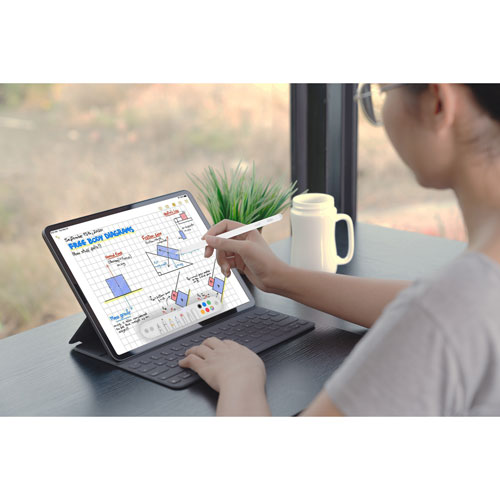 LOGiiX Pencil Replacement Tips - 4-Pack - White