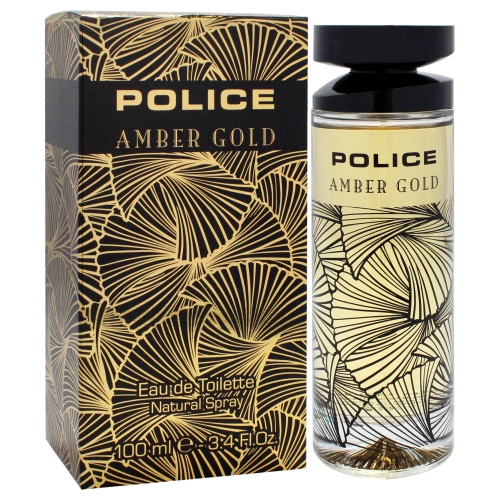 Police Amber Gold by Police Colognes Eau De Toilette Spray 3.4 oz